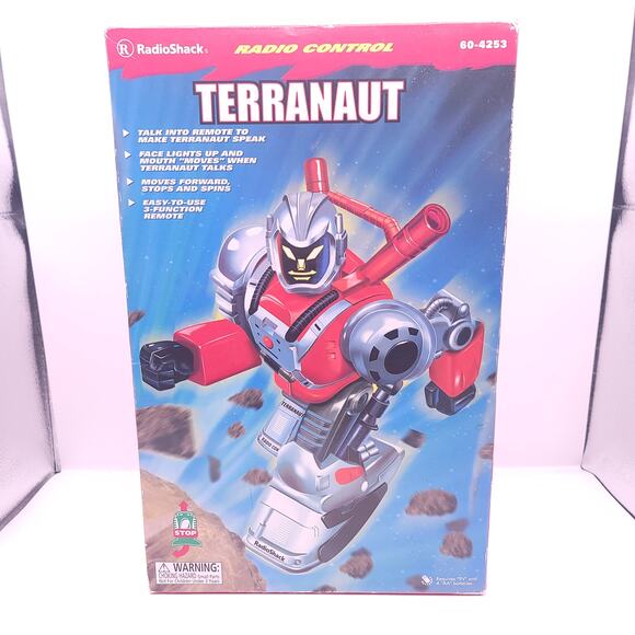 RadioShack Terranaut Radio Controled Robot Toy New in Packaging - Picture 1 of 5